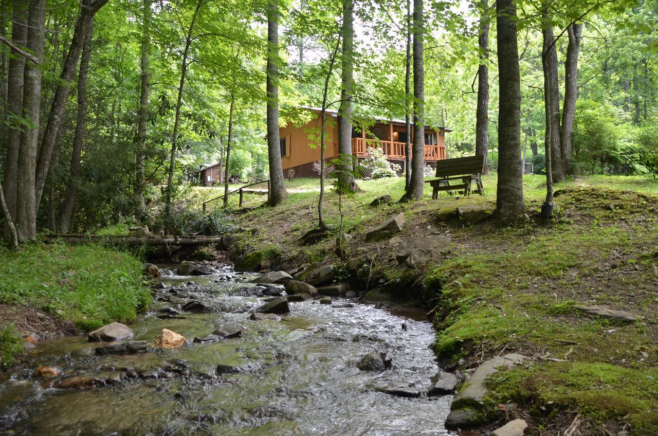 Panther Creek Cabins Cherokee Dış mekan fotoğraf
